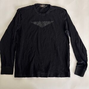 Ralph Lauren Double RL Long Sleeve Graphic Tee